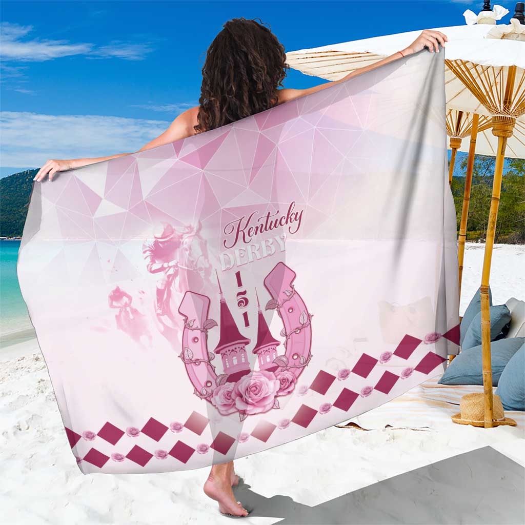 Kentucky Horse Racing Sarong 151st Anniversary Pink Version LT05