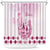 Kentucky Horse Racing Shower Curtain 151st Anniversary Pink Version LT05