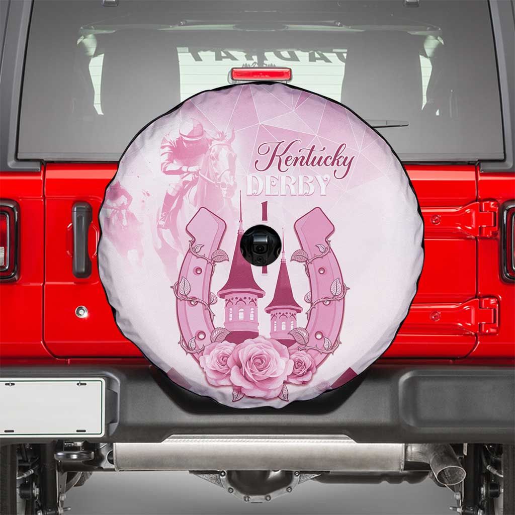 Kentucky Horse Racing Spare Tire Cover 151st Anniversary Pink Version LT05