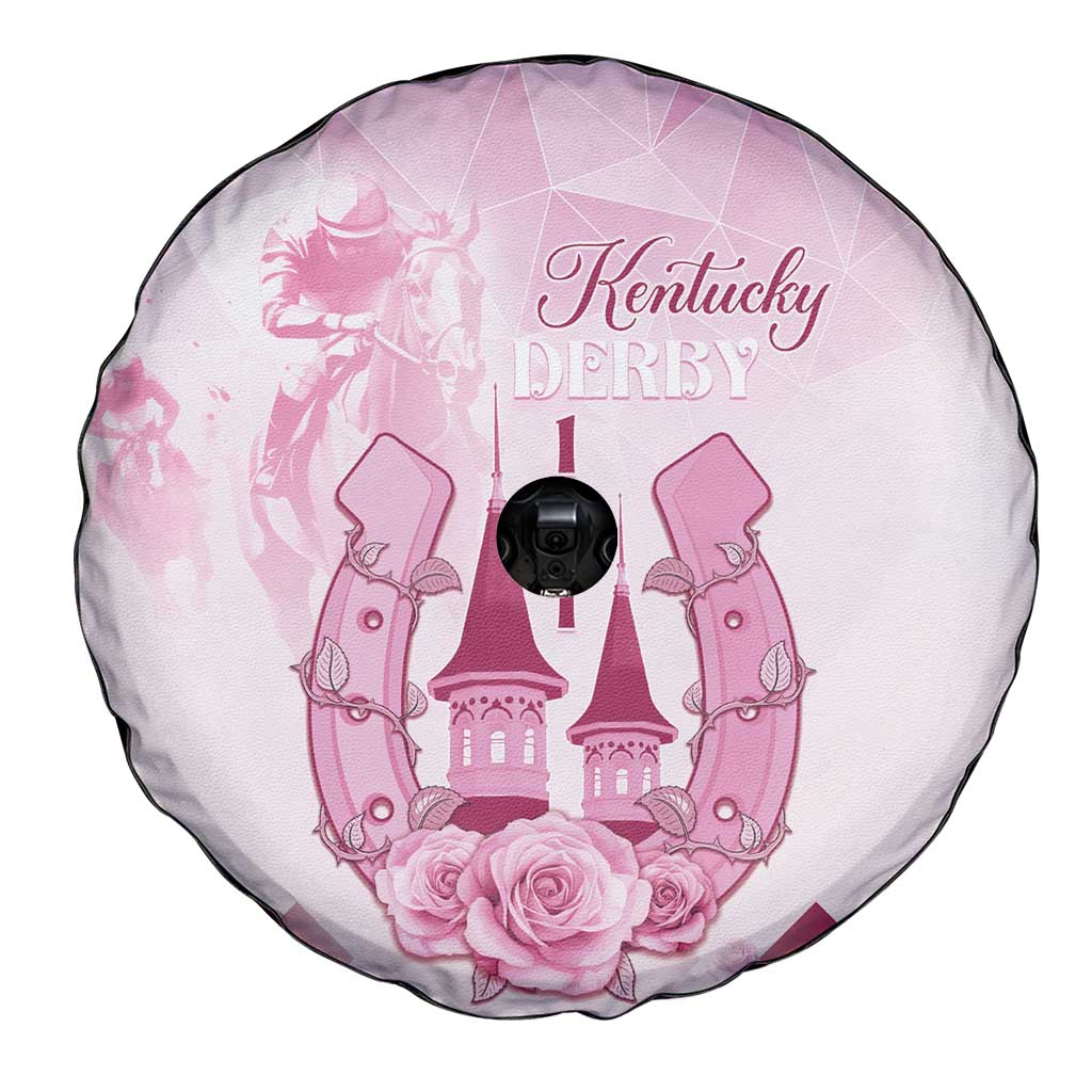 Kentucky Horse Racing Spare Tire Cover 151st Anniversary Pink Version LT05