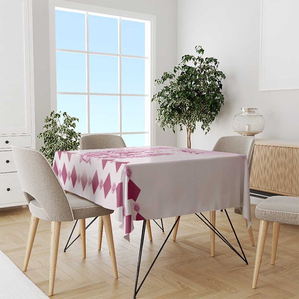 Kentucky Horse Racing Tablecloth 151st Anniversary Pink Version LT05