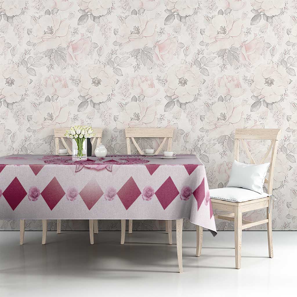 Kentucky Horse Racing Tablecloth 151st Anniversary Pink Version LT05