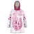 Kentucky Horse Racing Wearable Blanket Hoodie 150th Anniversary Pink Version