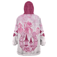 Kentucky Horse Racing Wearable Blanket Hoodie 151st Anniversary Pink Version LT05