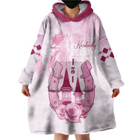 Kentucky Horse Racing Wearable Blanket Hoodie 151st Anniversary Pink Version LT05