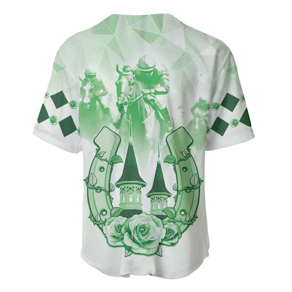 Kentucky Horse Racing Baseball Jersey 151st Anniversary Green Version LT05