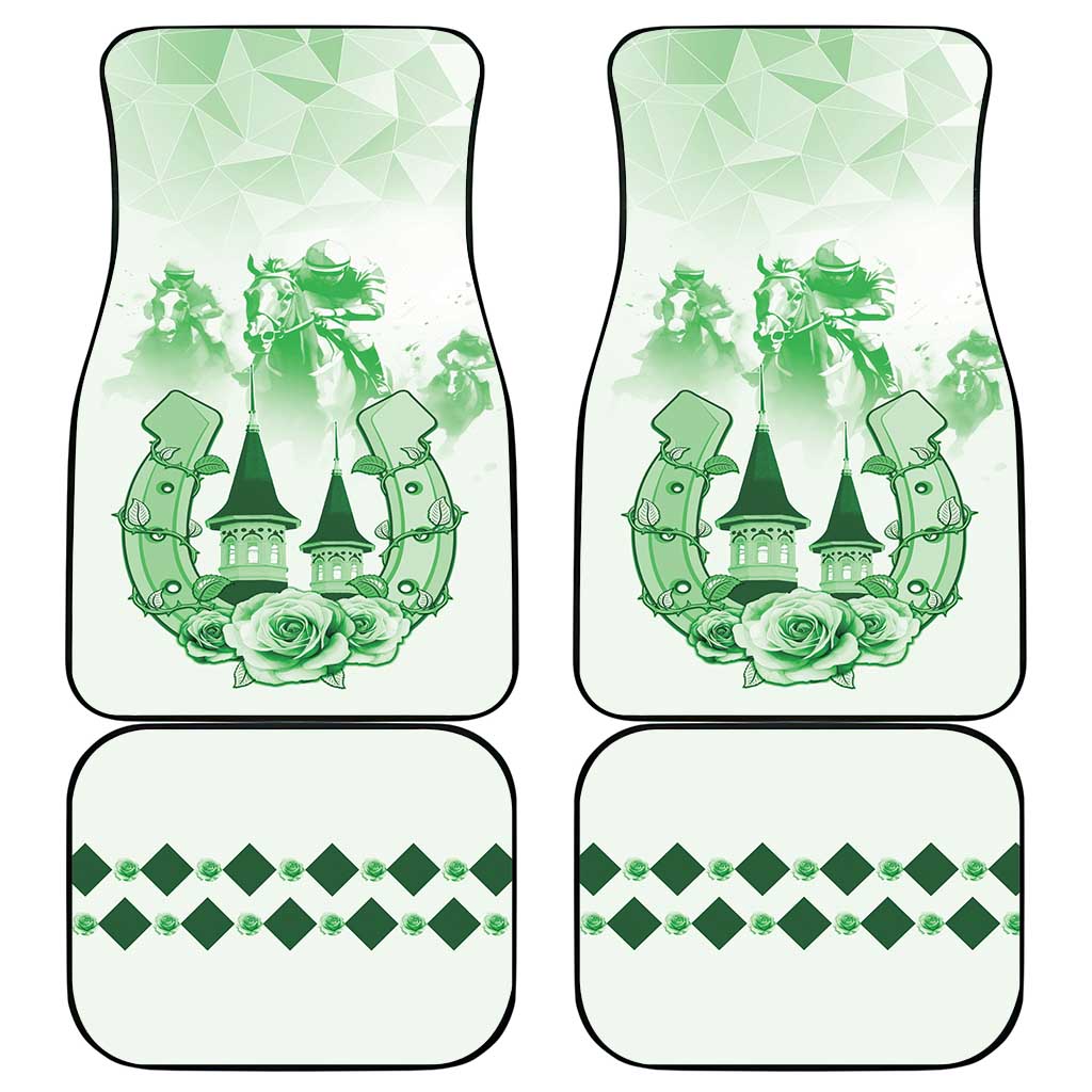 Kentucky Horse Racing Car Mats 151st Anniversary Green Version LT05