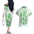 Kentucky Horse Racing Couples Matching Off The Shoulder Long Sleeve Dress and Hawaiian Shirt 151st Anniversary Green Version LT05