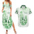 Kentucky Horse Racing Couples Matching Summer Maxi Dress and Hawaiian Shirt 151st Anniversary Green Version LT05