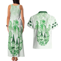 Kentucky Horse Racing Couples Matching Tank Maxi Dress and Hawaiian Shirt 151st Anniversary Green Version LT05