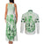 Kentucky Horse Racing Couples Matching Tank Maxi Dress and Long Sleeve Button Shirt 151st Anniversary Green Version LT05