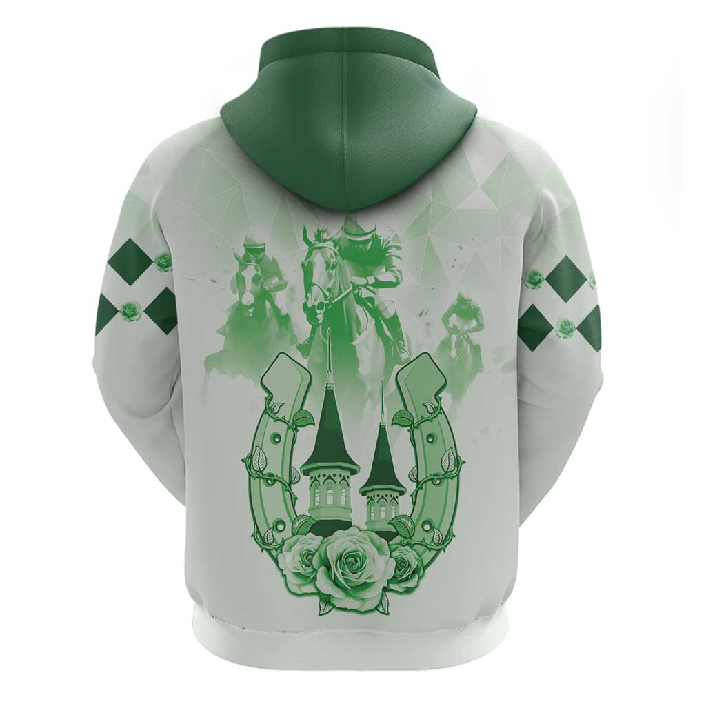 Kentucky Horse Racing Hoodie 151st Anniversary Green Version LT05