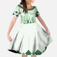 Kentucky Horse Racing Kid Short Sleeve Dress 151st Anniversary Green Version LT05