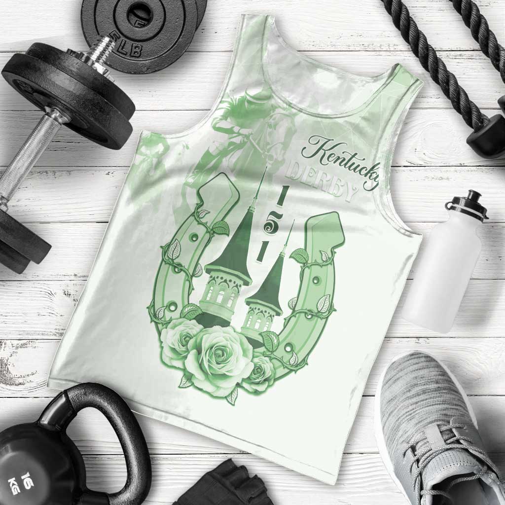 Kentucky Horse Racing Men Tank Top 151st Anniversary Green Version LT05