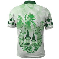 Kentucky Horse Racing Polo Shirt 151st Anniversary Green Version LT05