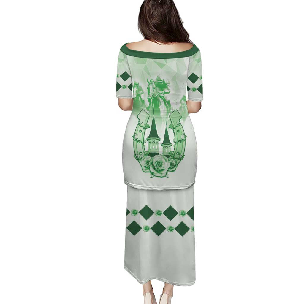 Kentucky Horse Racing Puletasi 151st Anniversary Green Version LT05