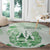 Kentucky Horse Racing Round Carpet 150th Anniversary Green Version