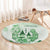 Kentucky Horse Racing Round Carpet 150th Anniversary Green Version