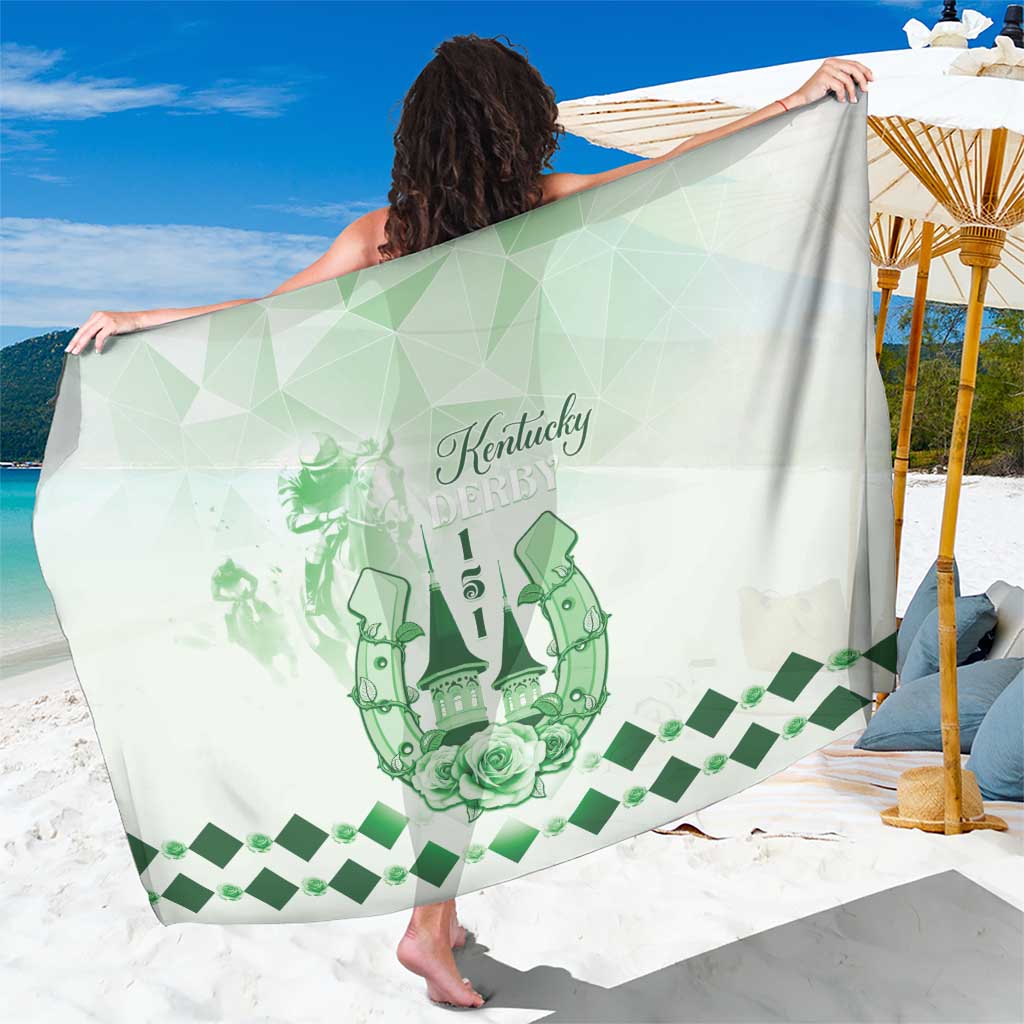 Kentucky Horse Racing Sarong 151st Anniversary Green Version LT05