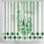 Kentucky Horse Racing Shower Curtain 151st Anniversary Green Version LT05