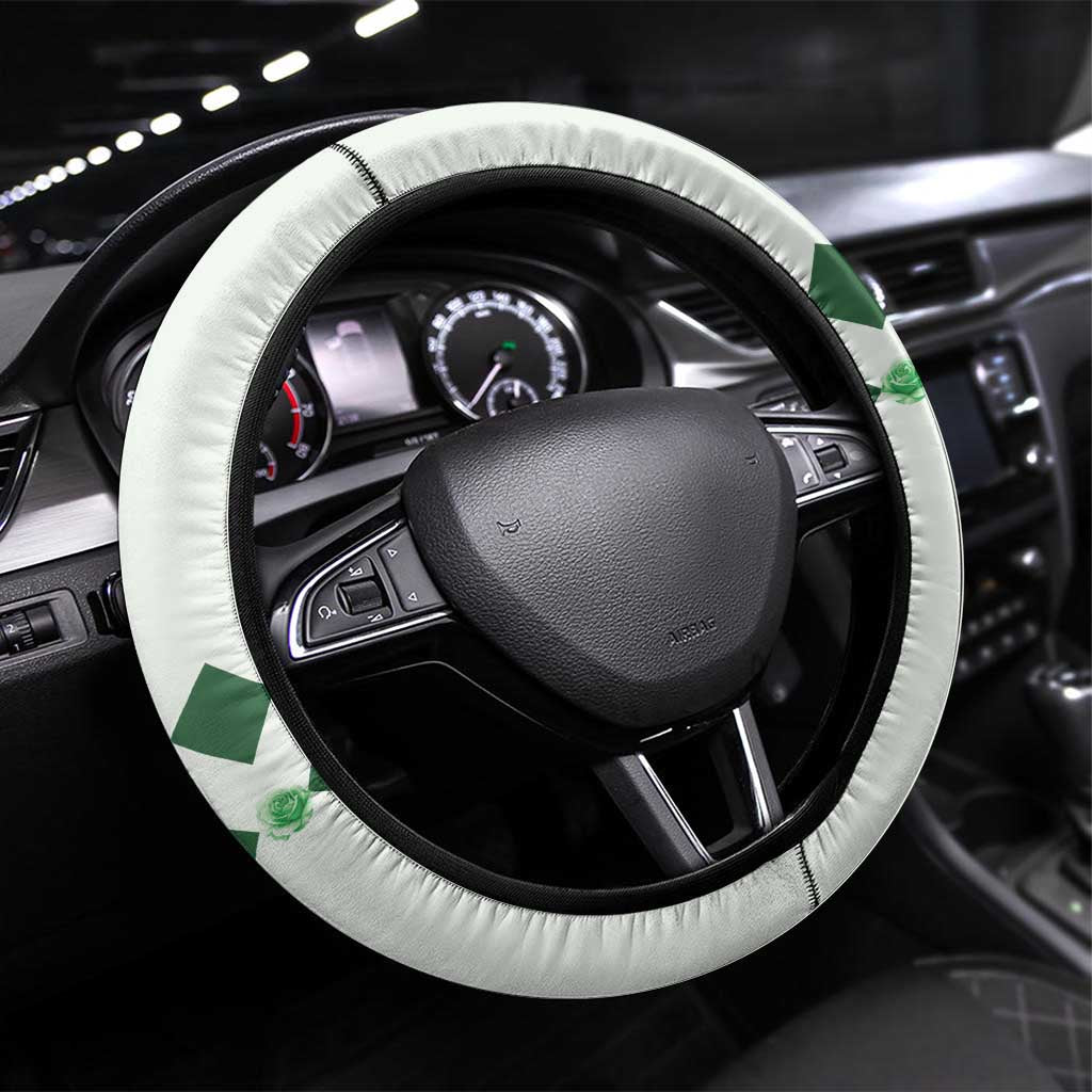 Kentucky Horse Racing Steering Wheel Cover 151st Anniversary Green Version LT05