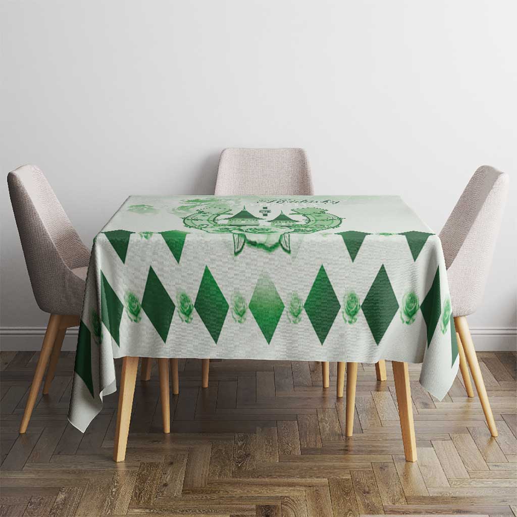 Kentucky Horse Racing Tablecloth 151st Anniversary Green Version LT05