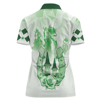 Kentucky Horse Racing Women Polo Shirt 151st Anniversary Green Version LT05