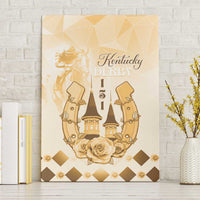 Kentucky Horse Racing Canvas Wall Art 151st Anniversary Beige Version LT05