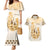 Kentucky Horse Racing Couples Matching Mermaid Dress and Hawaiian Shirt 151st Anniversary Beige Version LT05