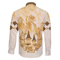 Kentucky Horse Racing Family Matching Puletasi and Hawaiian Shirt 151st Anniversary Beige Version LT05