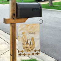 Kentucky Horse Racing Garden Flag 151st Anniversary Beige Version LT05