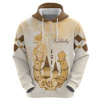 Kentucky Horse Racing Hoodie 151st Anniversary Beige Version LT05