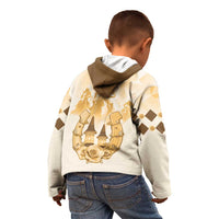 Kentucky Horse Racing Kid Hoodie 151st Anniversary Beige Version LT05