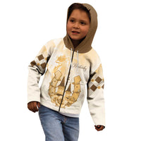 Kentucky Horse Racing Kid Hoodie 151st Anniversary Beige Version LT05