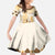 Kentucky Horse Racing Kid Short Sleeve Dress 151st Anniversary Beige Version LT05