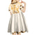 Kentucky Horse Racing Kid Short Sleeve Dress 151st Anniversary Beige Version LT05