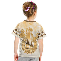Kentucky Horse Racing Kid T Shirt 151st Anniversary Beige Version LT05