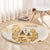 Kentucky Horse Racing Round Carpet 151st Anniversary Beige Version LT05