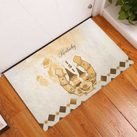 Kentucky Horse Racing Rubber Doormat 151st Anniversary Beige Version LT05