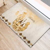 Kentucky Horse Racing Rubber Doormat 151st Anniversary Beige Version LT05
