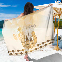 Kentucky Horse Racing Sarong 151st Anniversary Beige Version LT05