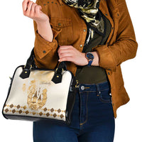 Kentucky Horse Racing Shoulder Handbag 151st Anniversary Beige Version LT05