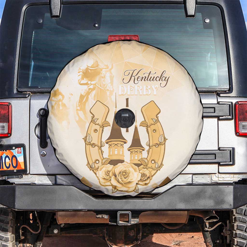 Kentucky Horse Racing Spare Tire Cover 151st Anniversary Beige Version LT05