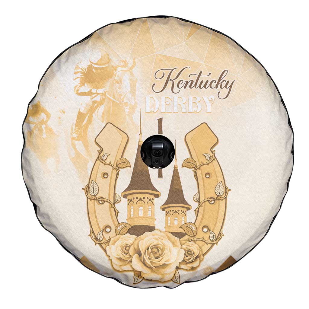 Kentucky Horse Racing Spare Tire Cover 151st Anniversary Beige Version LT05