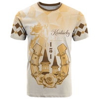 Kentucky Horse Racing T Shirt 151st Anniversary Beige Version LT05