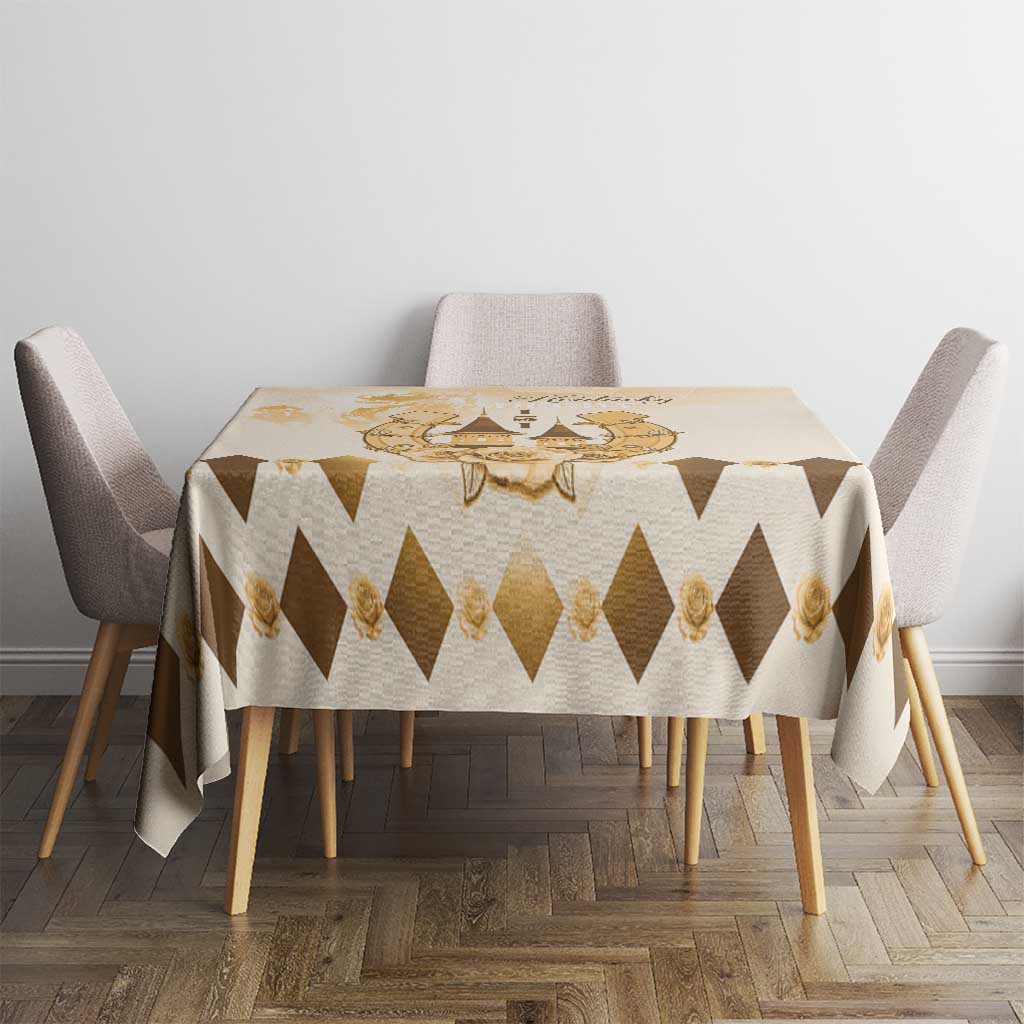 Kentucky Horse Racing Tablecloth 151st Anniversary Beige Version LT05