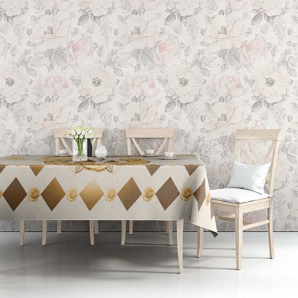 Kentucky Horse Racing Tablecloth 151st Anniversary Beige Version LT05