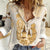 Kentucky Horse Racing Women Casual Shirt 151st Anniversary Beige Version LT05
