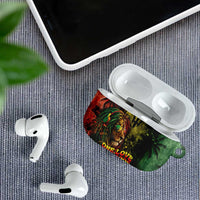 One Love Barbados AirPods Case Rastafarian Lion Reggae Grunge Style