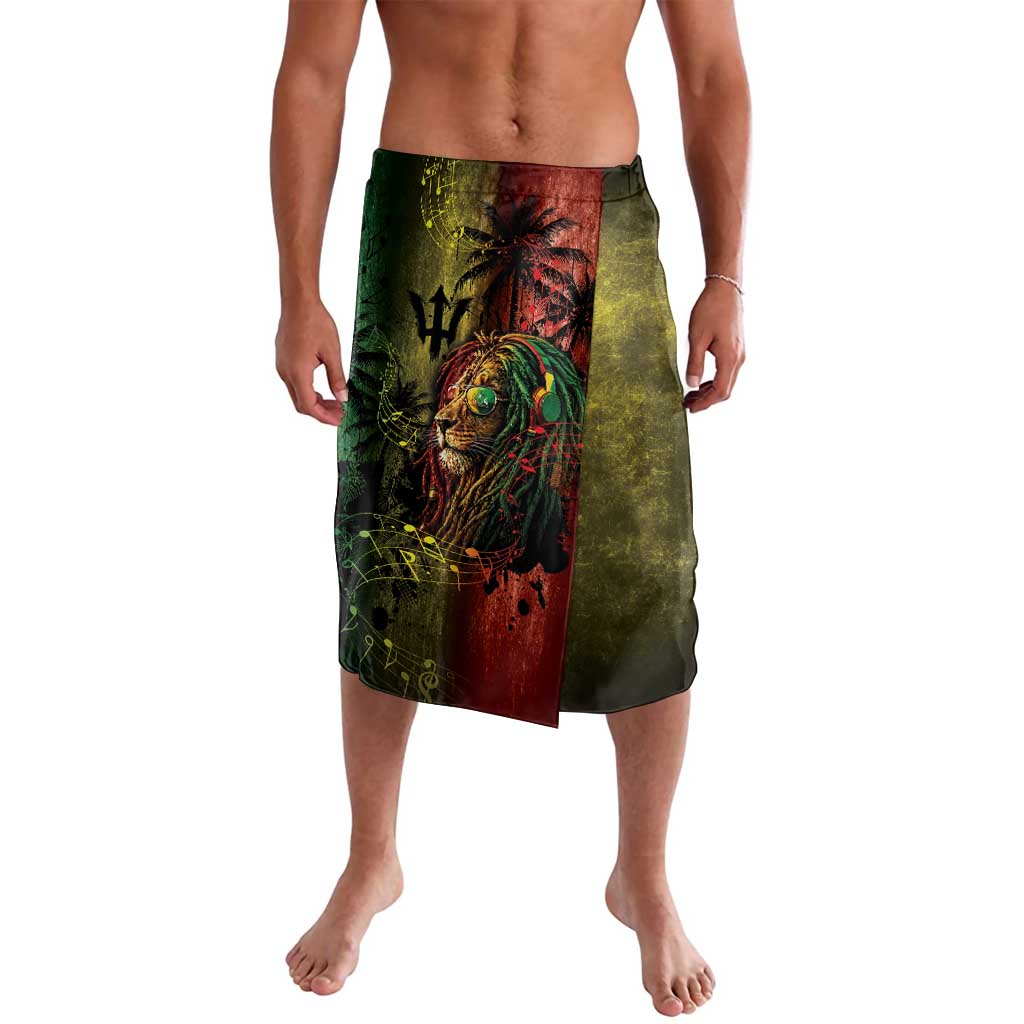 One Love Barbados Lavalava Rastafarian Lion Reggae Grunge Style
